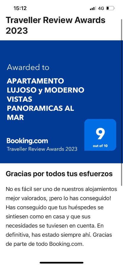 Apartamento Lujoso Y Moderno Vistas Panoramicas Al Mar Marbella Exteriér fotografie